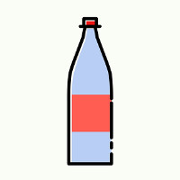 die Flasche