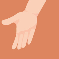 die Hand