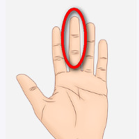 der Mittelfinger