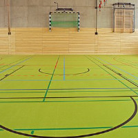die Sporthalle
