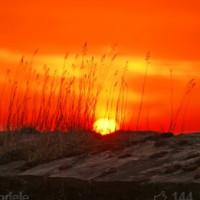 der Sonnenaufgang