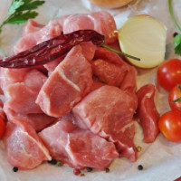 das Schweinefleisch