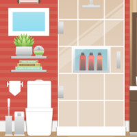 das Badezimmer