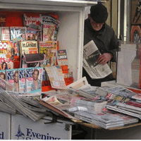 der Zeitungsstand