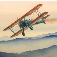 das Flugzeug