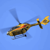 der Hubschrauber